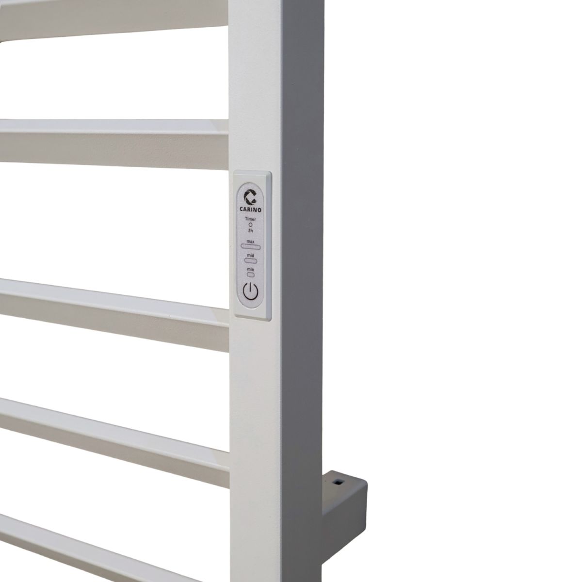 Рушникосушарка електрична Carino ROSA з контроллером Білий мат 790*490