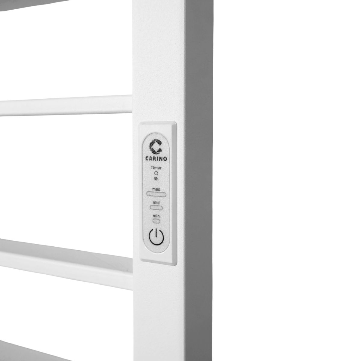 Рушникосушарка електрична Carino MAGRO з контроллером Білий мат 790*490