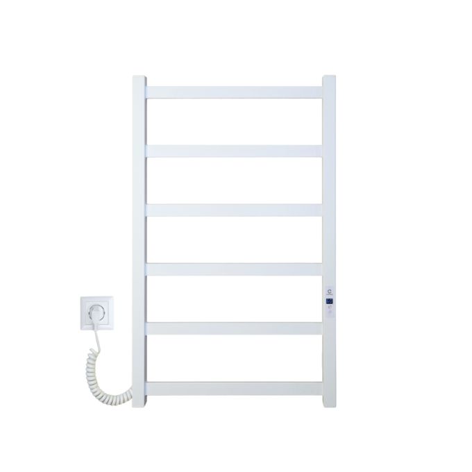 Рушникосушарка електрична Carino FLAVIA з дисплеєм Білий матовий 790*490