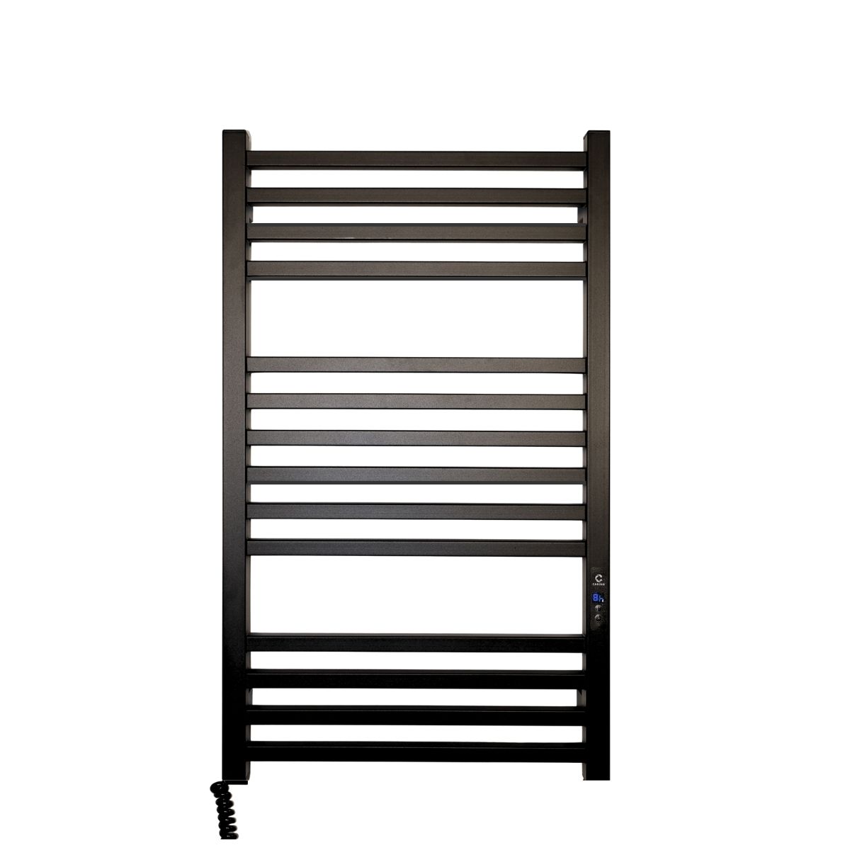 Рушникосушарка електрична Carino LORENZO з дисплеєм Чорний матовий 790*490