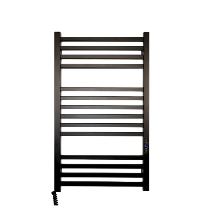 Рушникосушарка електрична Carino LORENZO з дисплеєм Чорний матовий 790*490