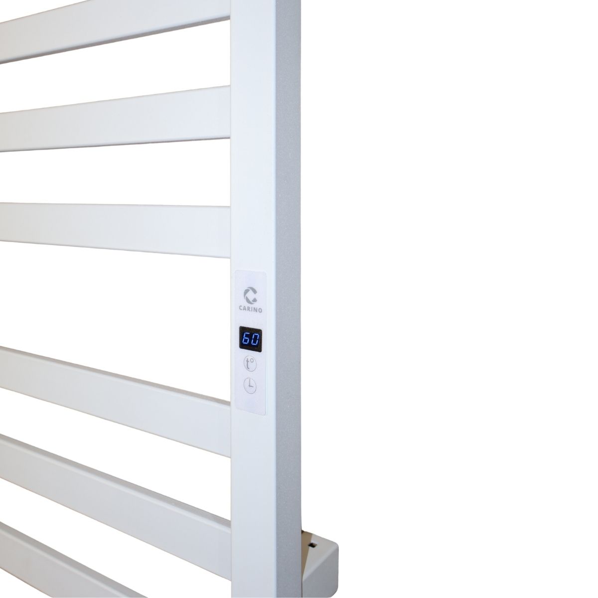 Рушникосушарка електрична Carino RICARDO з дисплеєм Білий матовий 790*490