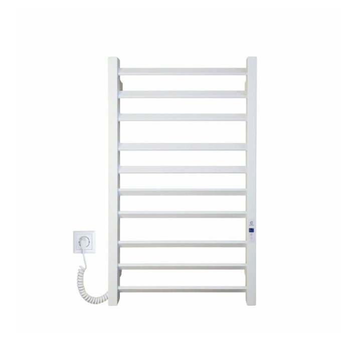 Рушникосушарка електрична Carino ROSA з дисплеєм Білий мат 790*490