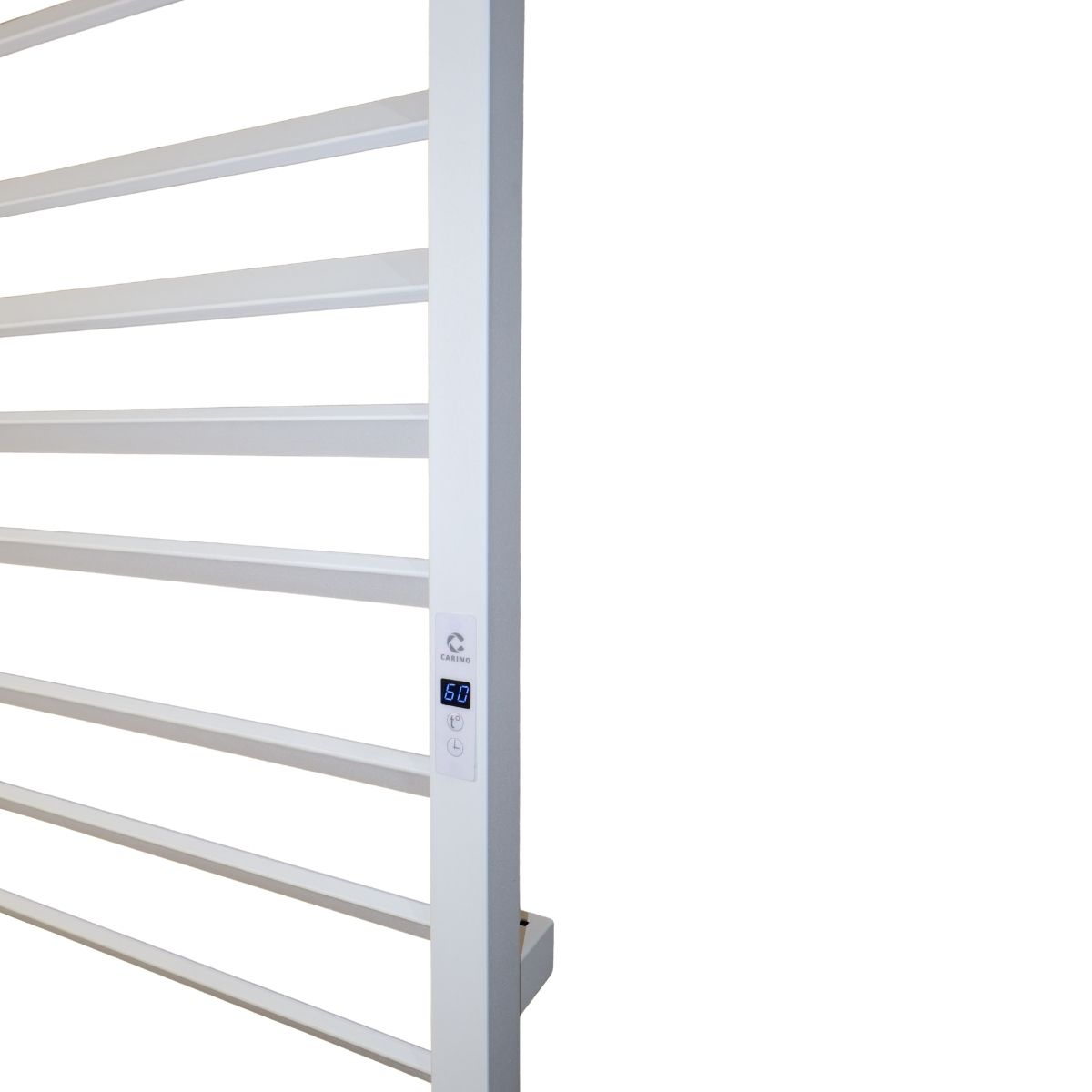 Рушникосушарка електрична Carino ROSA з дисплеєм Білий мат 790*490