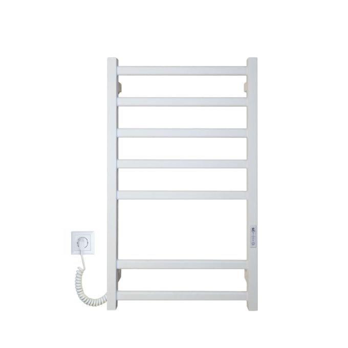 Рушникосушарка електрична Carino ALBA з контроллером Білий мат 790*490