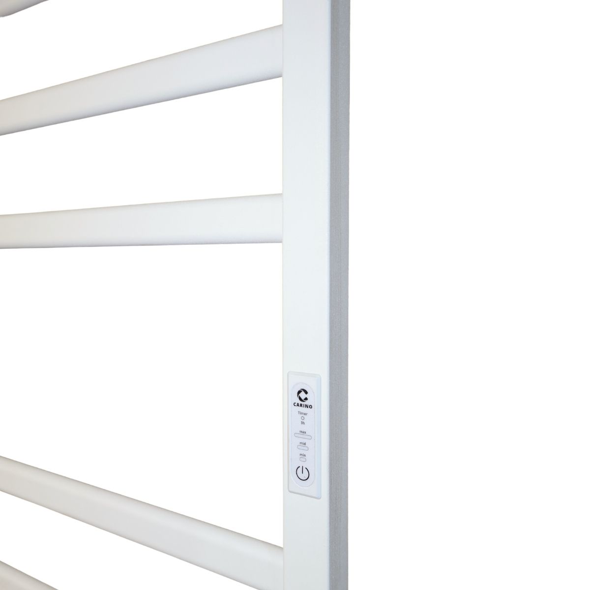Рушникосушарка електрична Carino ALBA з контроллером Білий мат 790*490