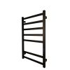 Полотенцесушитель электрический Carino ALBA с дисплеем Черный мат 790*490