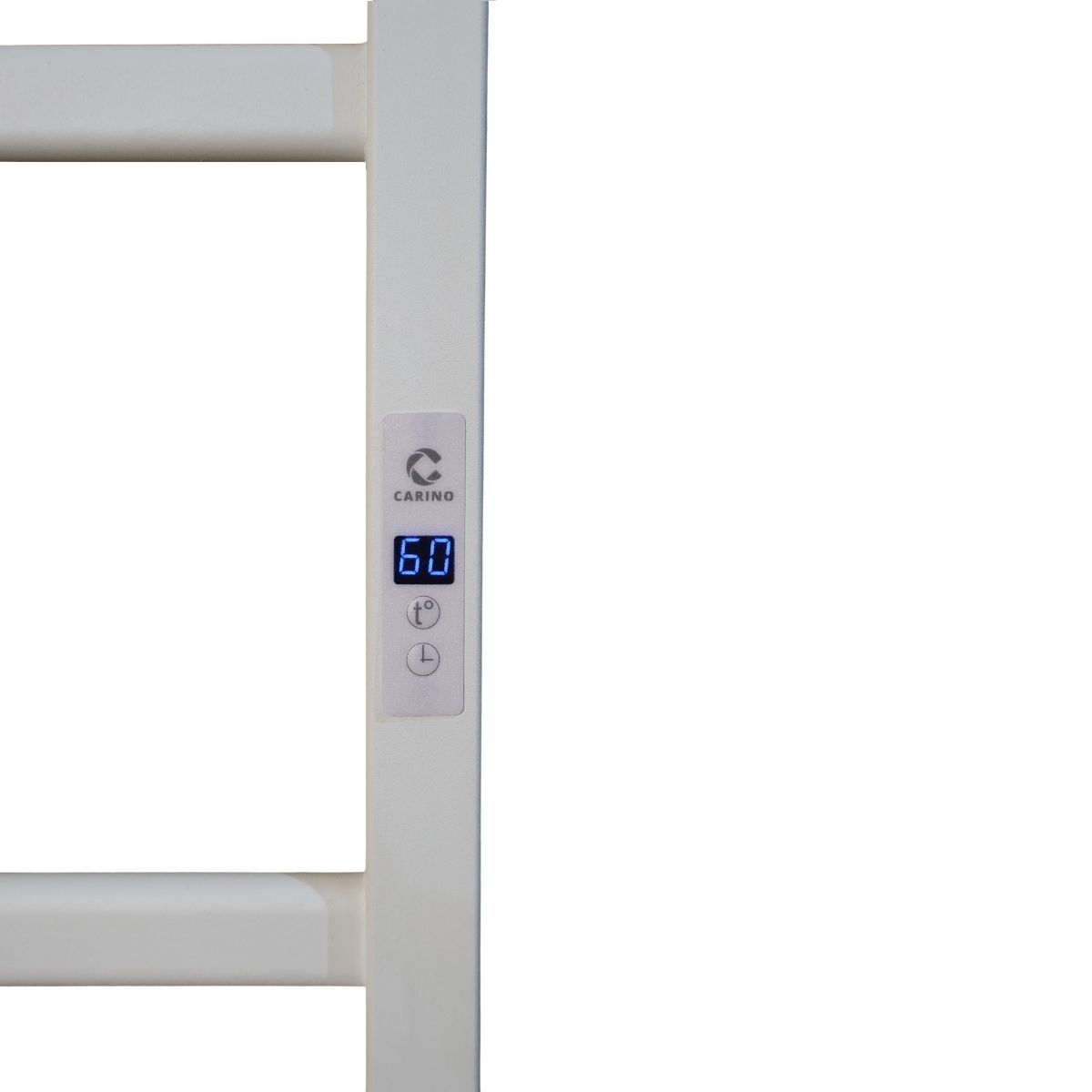 Полотенцесушитель электрический Carino ALBA с дисплеем Белый мат 790*490