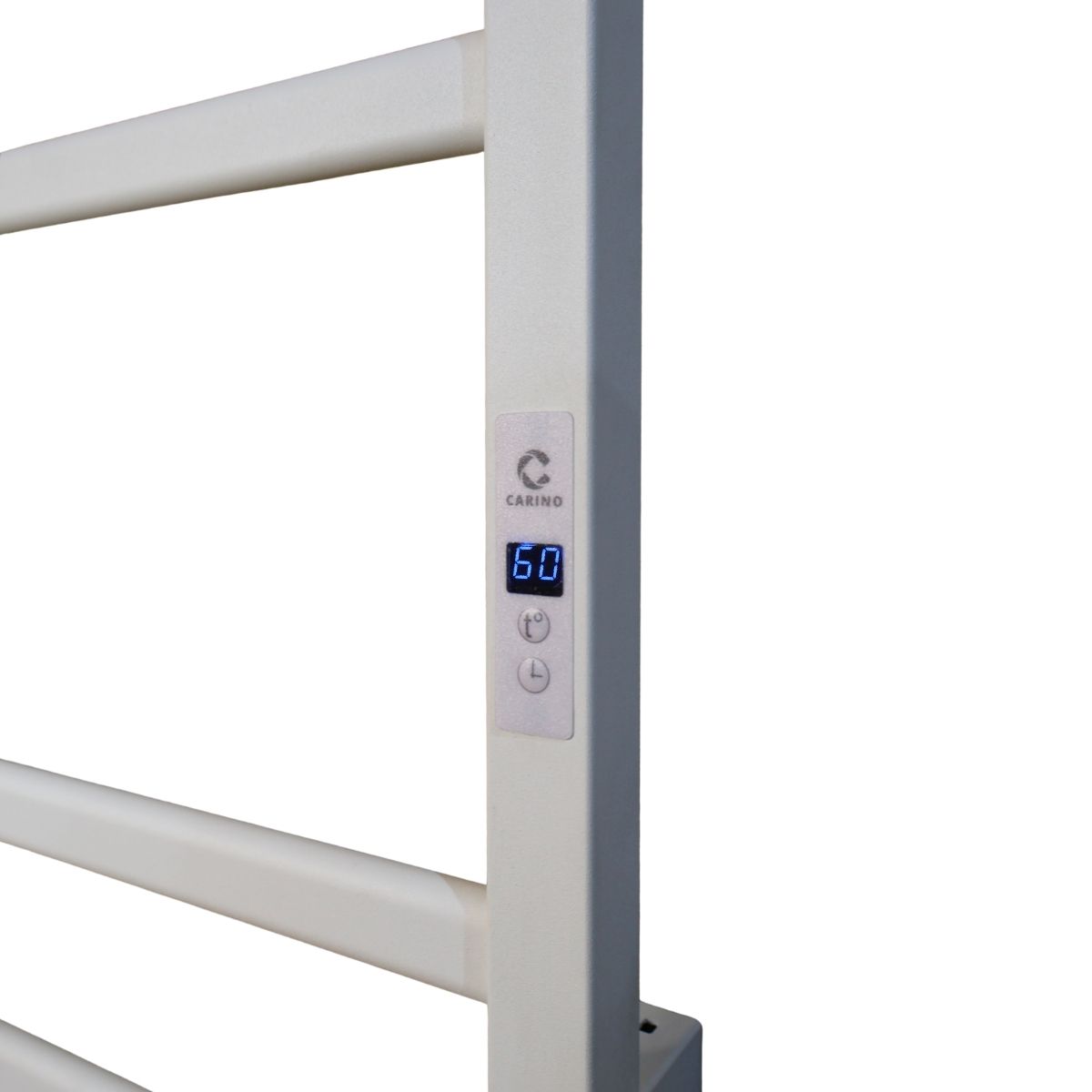 Полотенцесушитель электрический Carino ALBA с дисплеем Белый мат 790*490