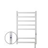 Полотенцесушитель электрический Carino ALBA с дисплеем Белый мат 790*490