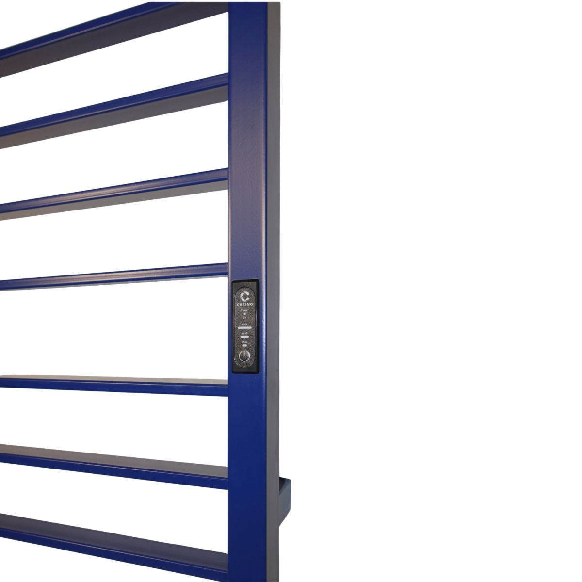 Полотенцесушитель электрический Carino MAGRO с контроллером Синий сапфир 790*490