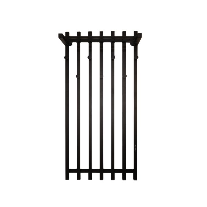 Электрическая сушилка для одежды Carino с контроллером Черный мат 1190*600