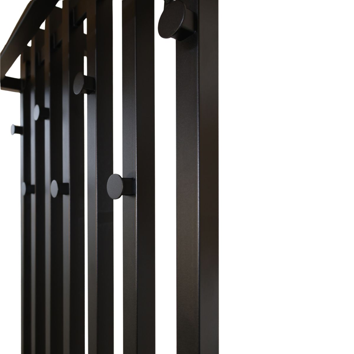 Электрическая сушилка для одежды Carino с контроллером Черный мат 1190*600