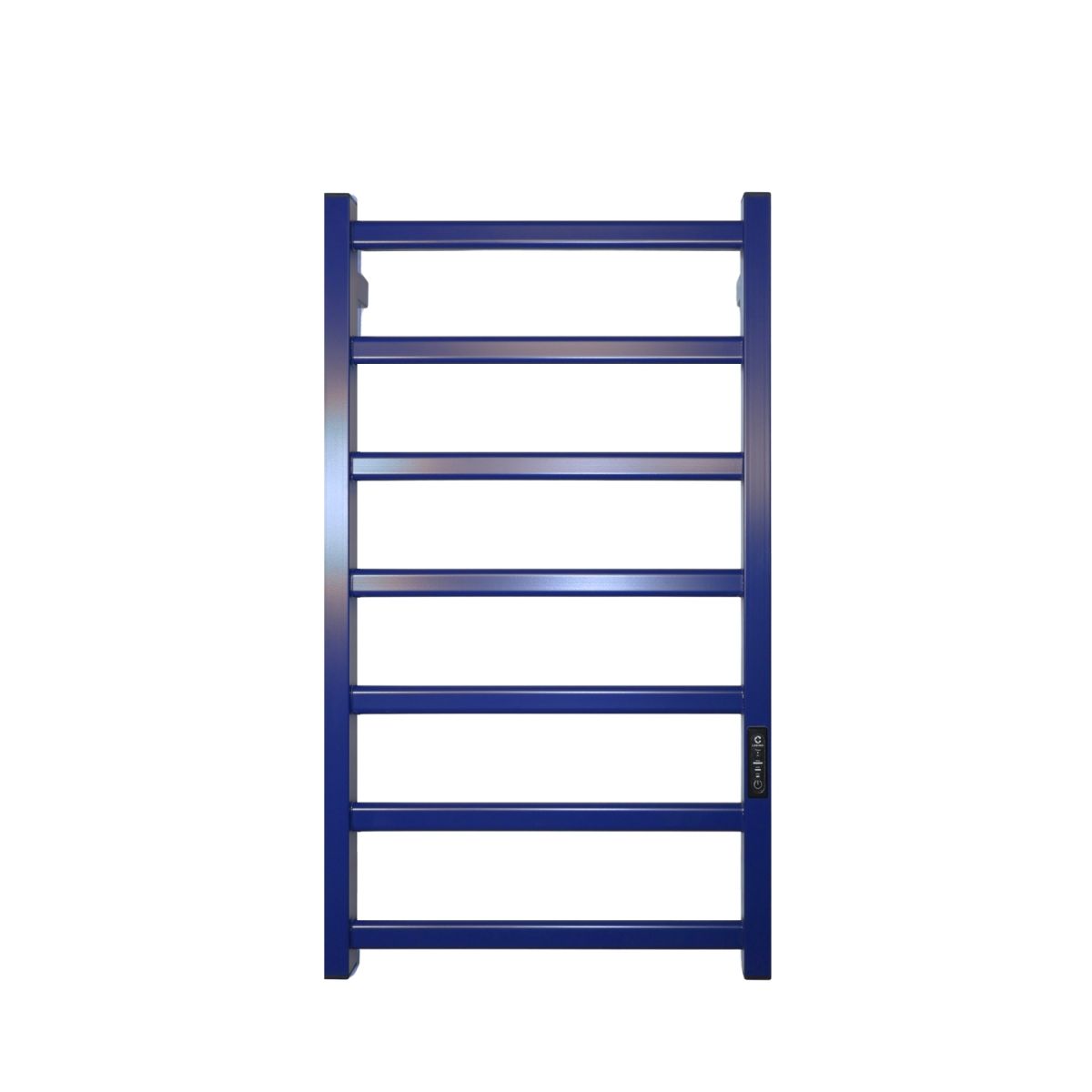 Полотенцесушитель электрический Carino LUNA с контроллером Синий сапфир 790*490