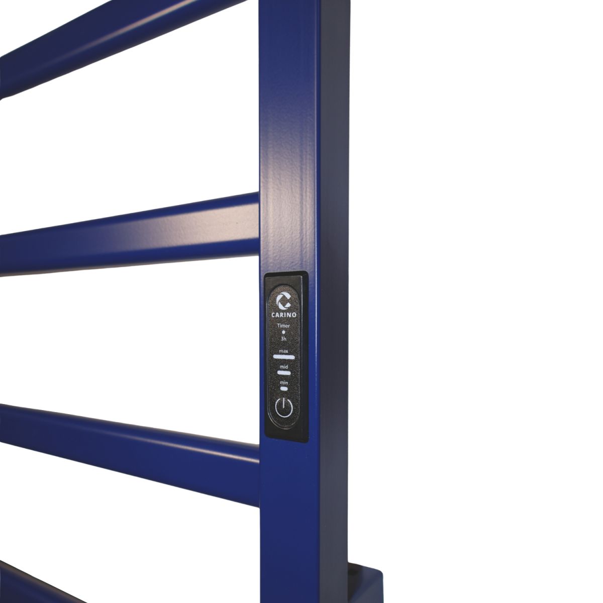 Полотенцесушитель электрический Carino LUNA с контроллером Синий сапфир 790*490