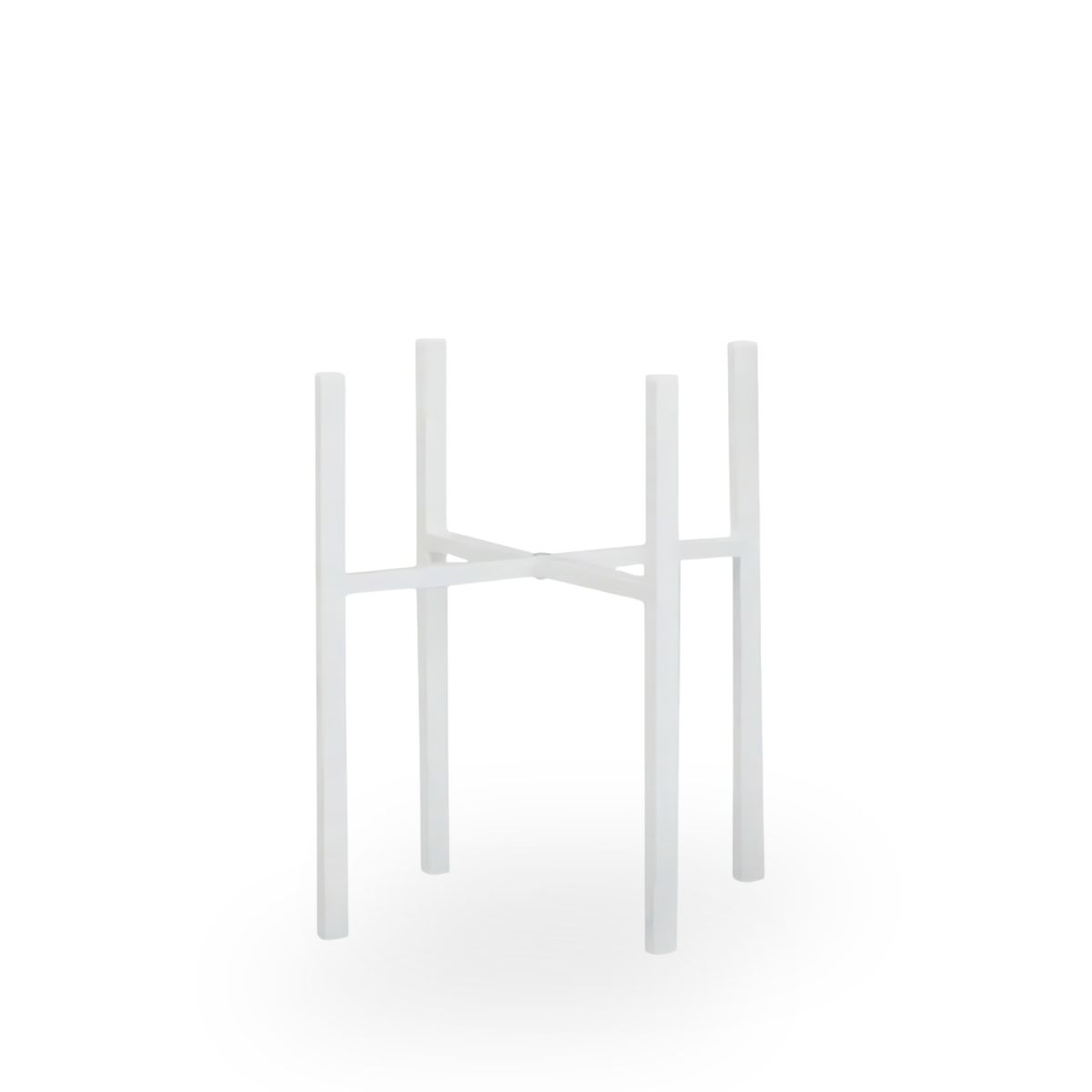 Подставка для цветов Carino Белый глянец 600*45