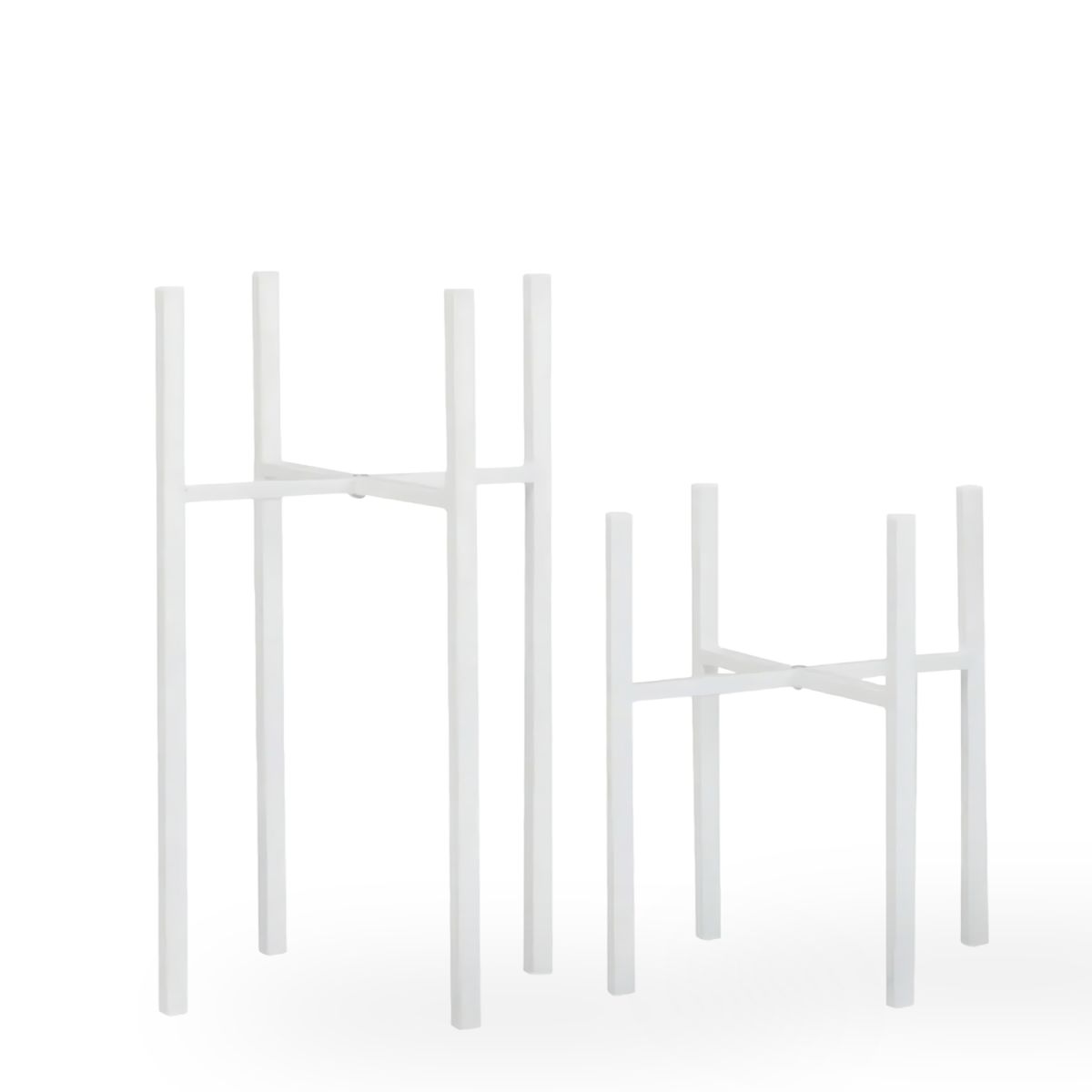 Подставка для цветов Carino Белый глянец 600*45