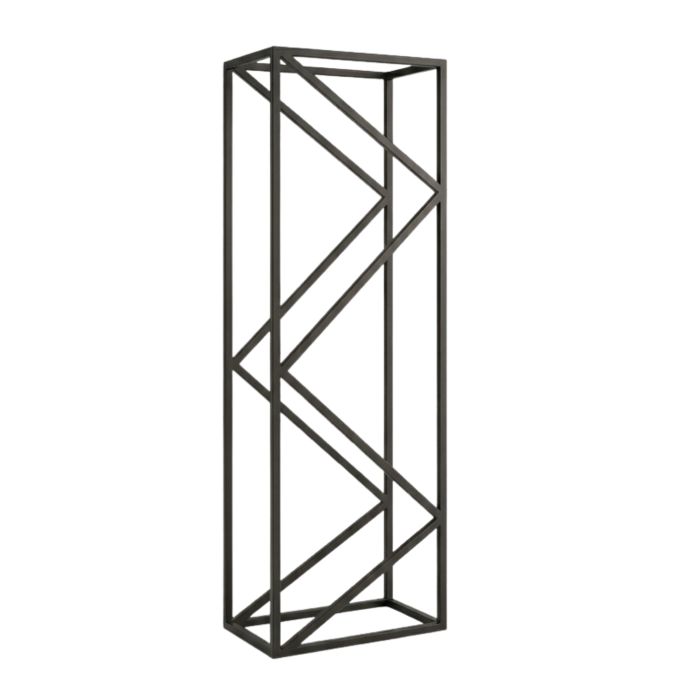 Дровница MICAELLA Carino Черный мат, 1600*500*300, 1600*500*300