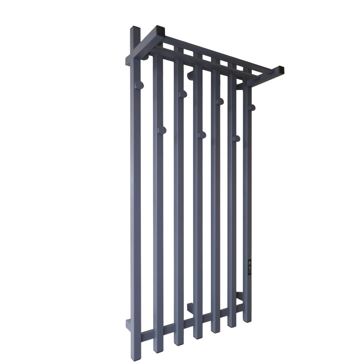 Электрическая сушилка для одежды Carino с контроллером Серый графит 1190*600