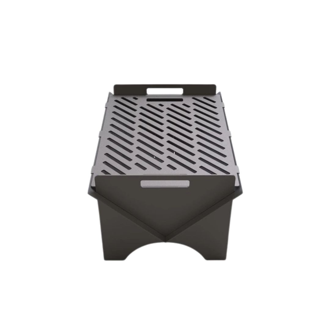 Мангал-гриль Carino Fold V2 разборной с грилем 500х353х275 мм, металл 3 мм без покрытия