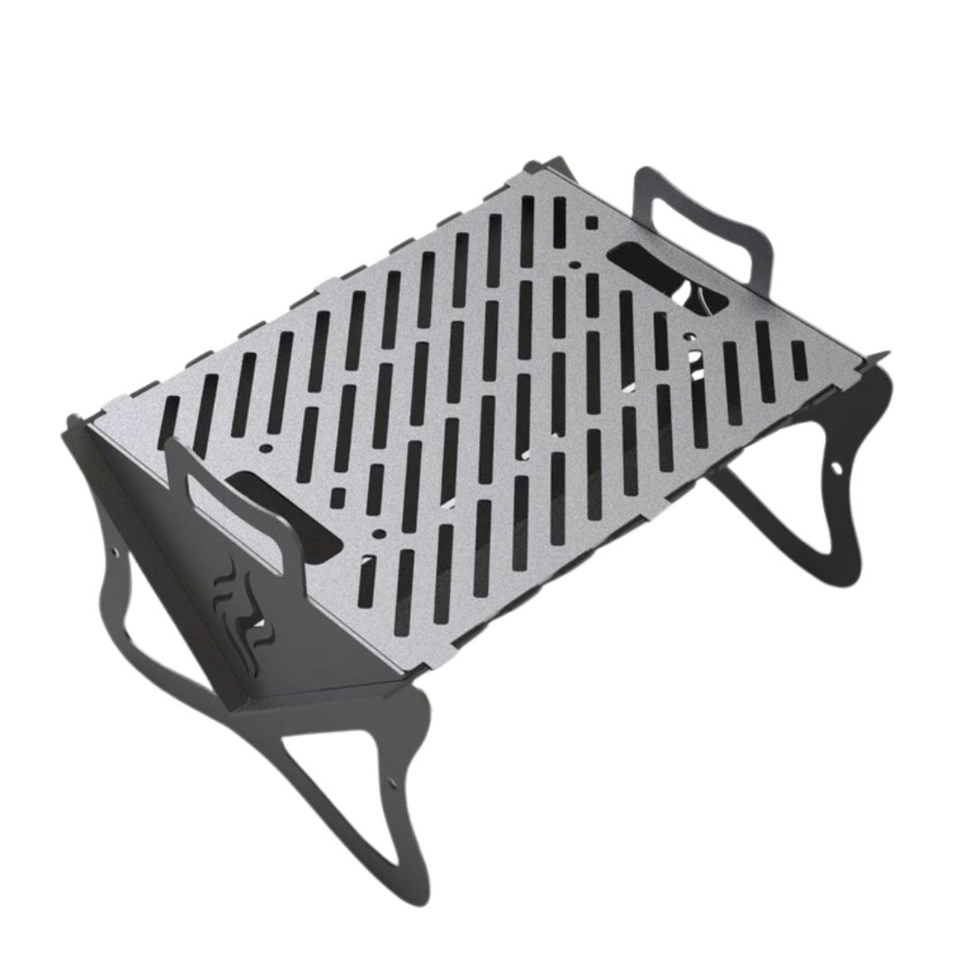 Мангал-гриль Carino Flat Pack V2 розбірний з грилем 500х390х300 мм, метал 3 мм без покриття