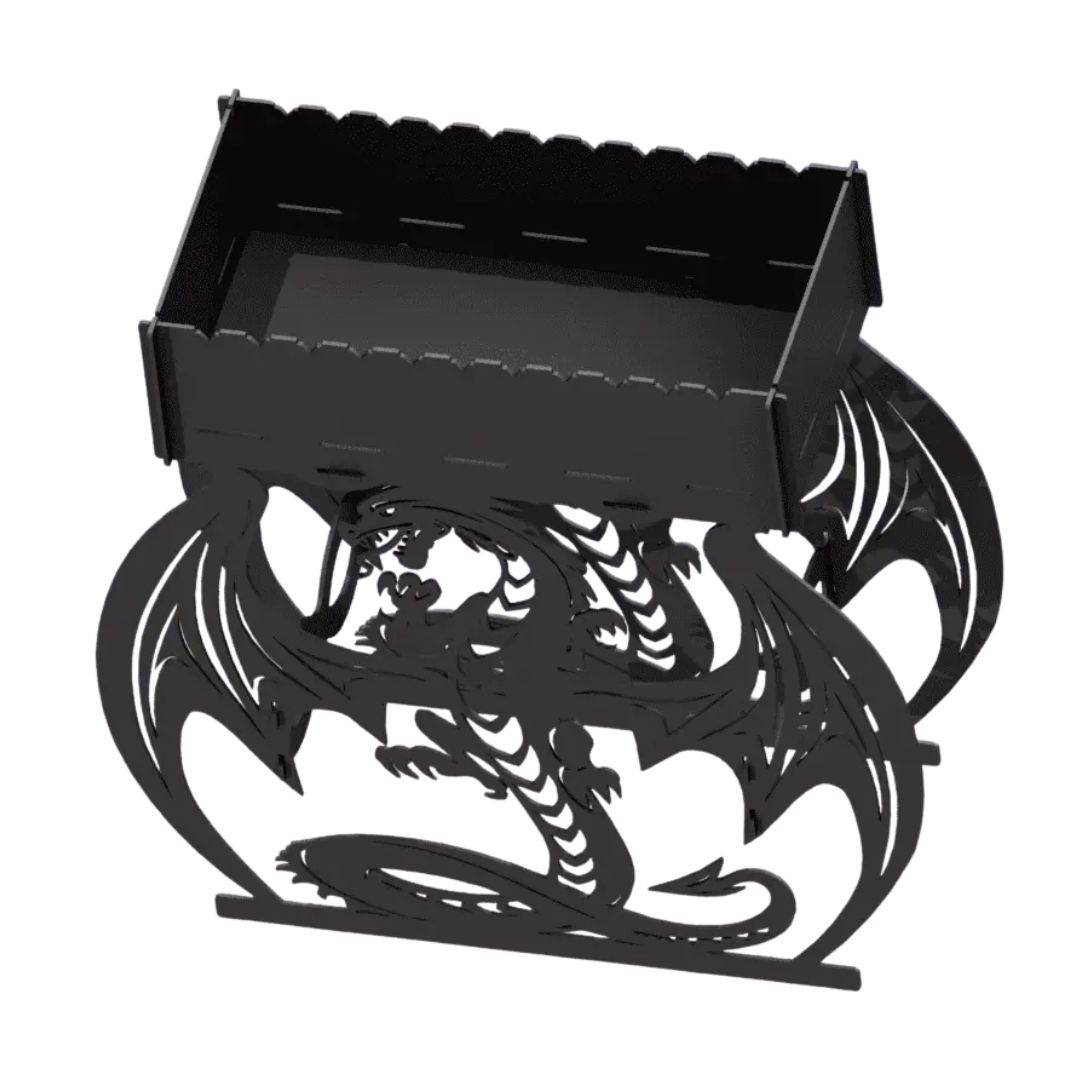 Мангал-гриль Carino Дракон високий розбірний 1014х333х964 мм, метал 3 мм без покриття