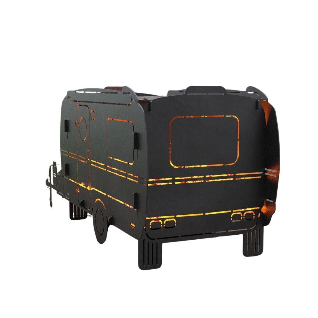 Мангал-гриль Carino Кемпер Трейлер розбірний 1025х400х473 мм, метал 3 мм без покриття