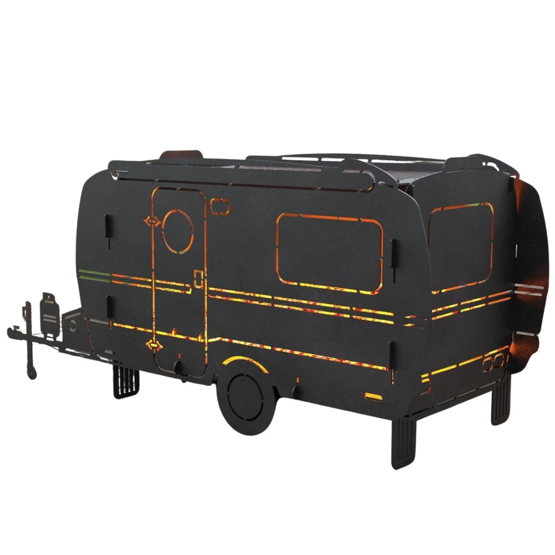 Мангал-гриль Carino Кемпер Трейлер розбірний 1025х400х473 мм, метал 3 мм без покриття