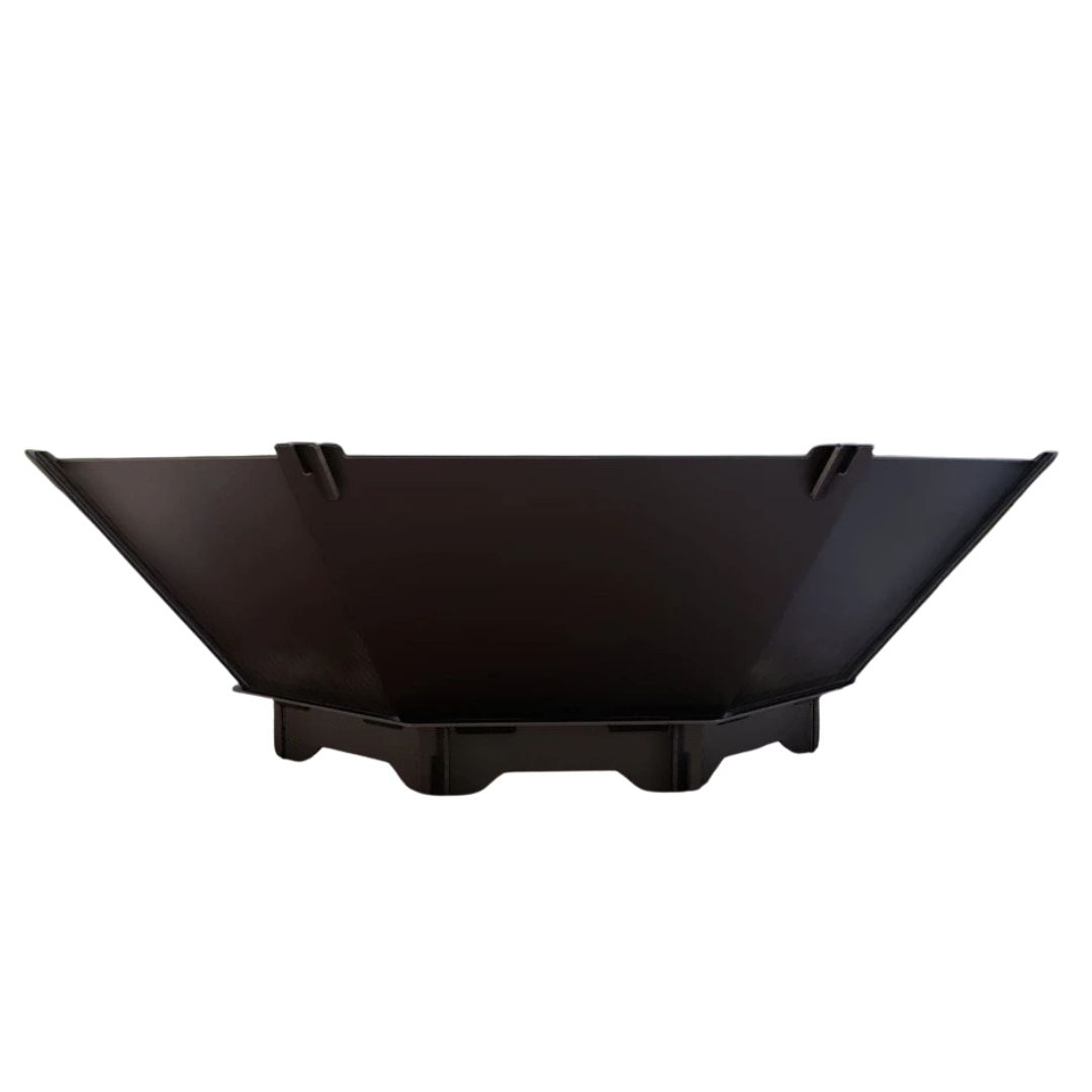 Чаша для вогнища Carino восьмигранна розбірна V1 з решіткой гриль 1040х1040х300 мм, метал 3 мм без покриття