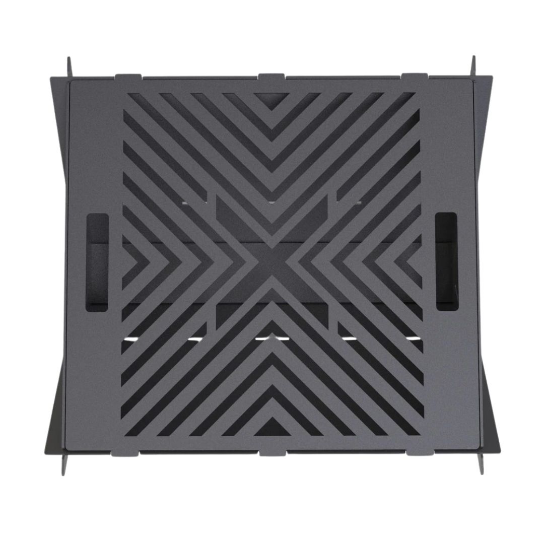 Мангал-гриль Carino X розбірний 500х462х278 мм, метал 3 мм без покриття