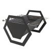 Мангал-гриль Carino Hex розбірний з грилем 532х416х360 мм, метал 3 мм без покриття