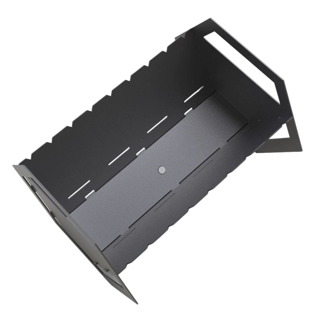 Мангал-гриль Carino Hex розбірний з грилем 532х416х360 мм, метал 3 мм без покриття