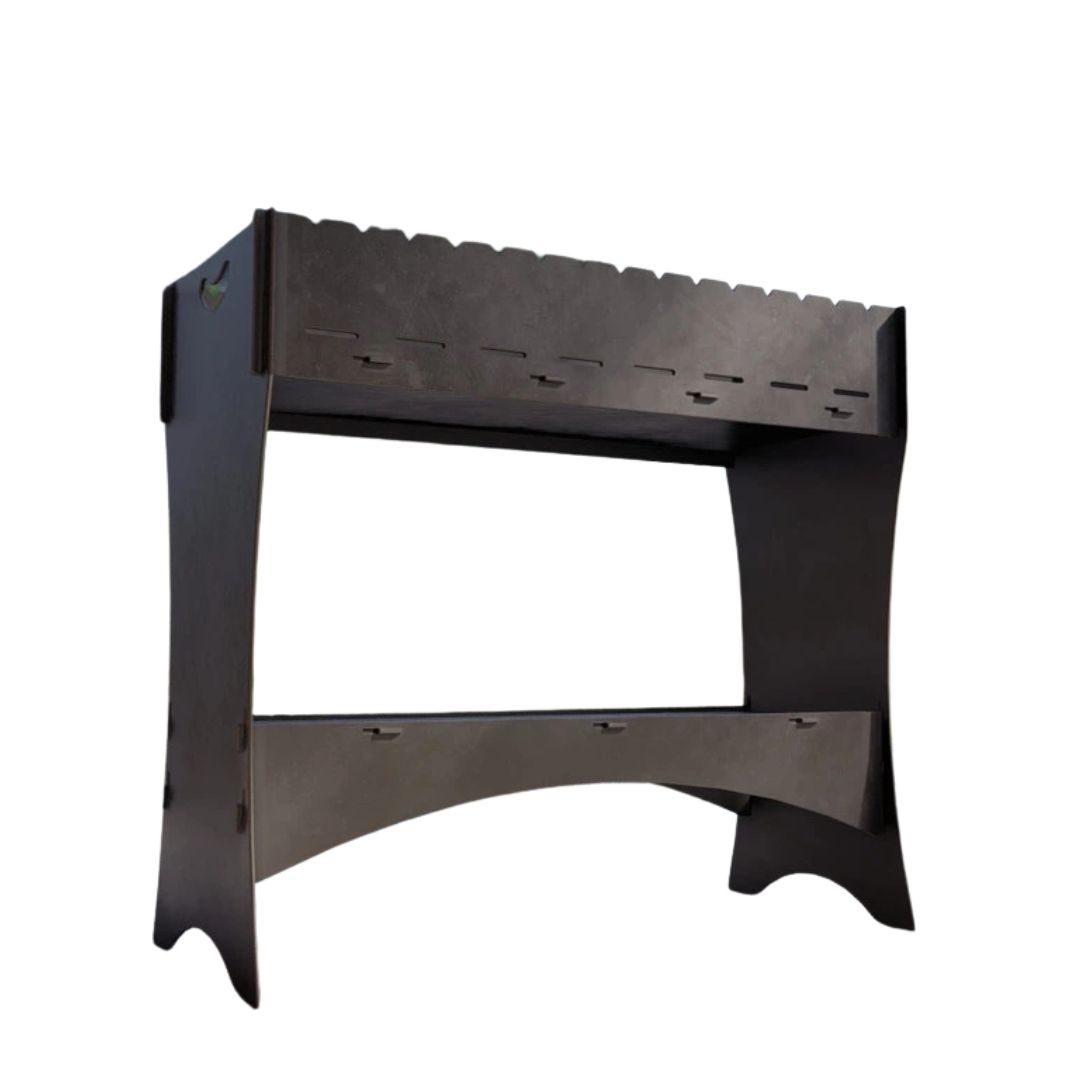 Мангал Carino для шашлыка разборной без гриля 965х456х889 мм, металл 3 мм без покрытия