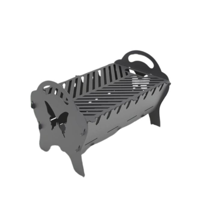 Мангал-гриль Carino Spark Метелик розбірний 500х330х350 мм, метал 3мм без покриття