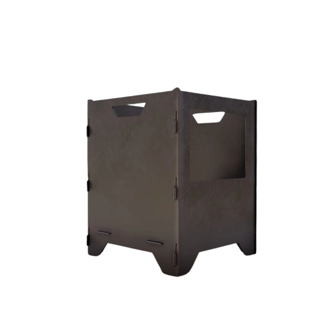 Кошик з грилем мангал-барбекю Carino V3 розбірний 513х393х500 мм, метал 3 мм без покриття