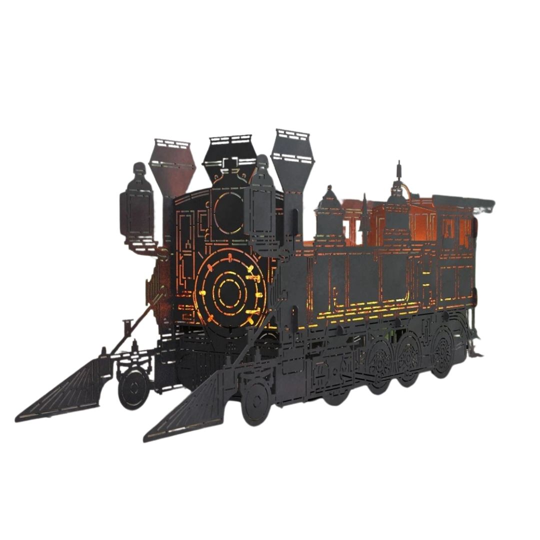 Мангал-гриль Carino Поїзд розбірний 1583х356х663 мм, метал 3 мм без покриття