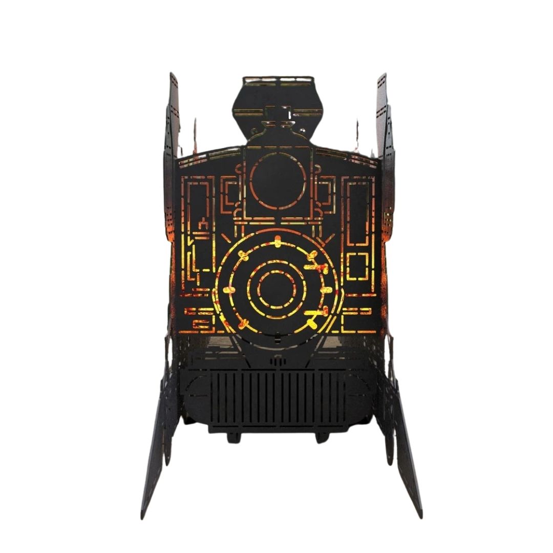 Мангал-гриль Carino Поїзд розбірний 1583х356х663 мм, метал 3 мм без покриття