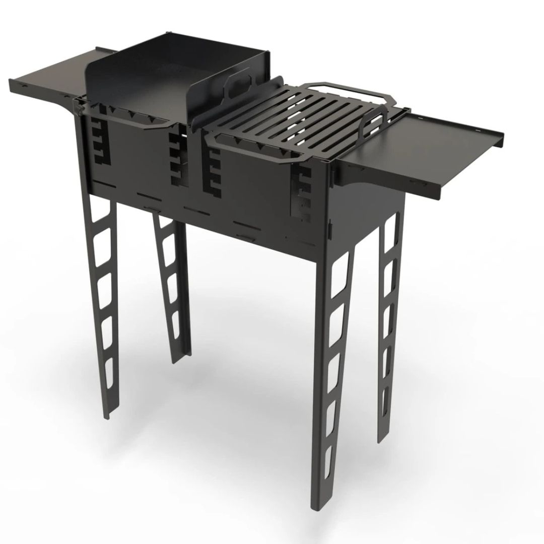 Мангал-гриль Carino Титан розбірний 1006х422х870 м, метал 3 мм без покриття