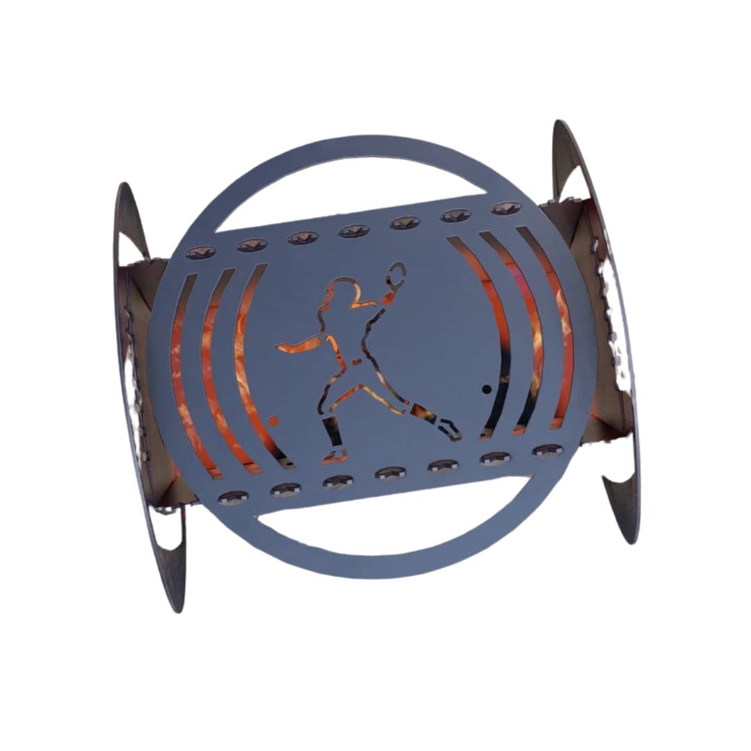 Мангал-гриль Carino Американський футбол розбірний 530х487х286 мм, метал 3 мм без покриття