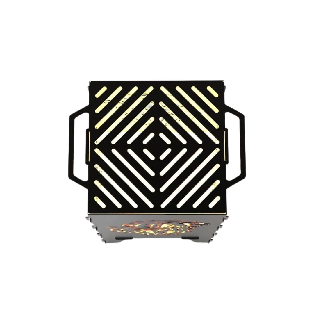 Мангал-барбекю Carino Лев розбірний 470х380х753 мм, метал 3 мм без покриття