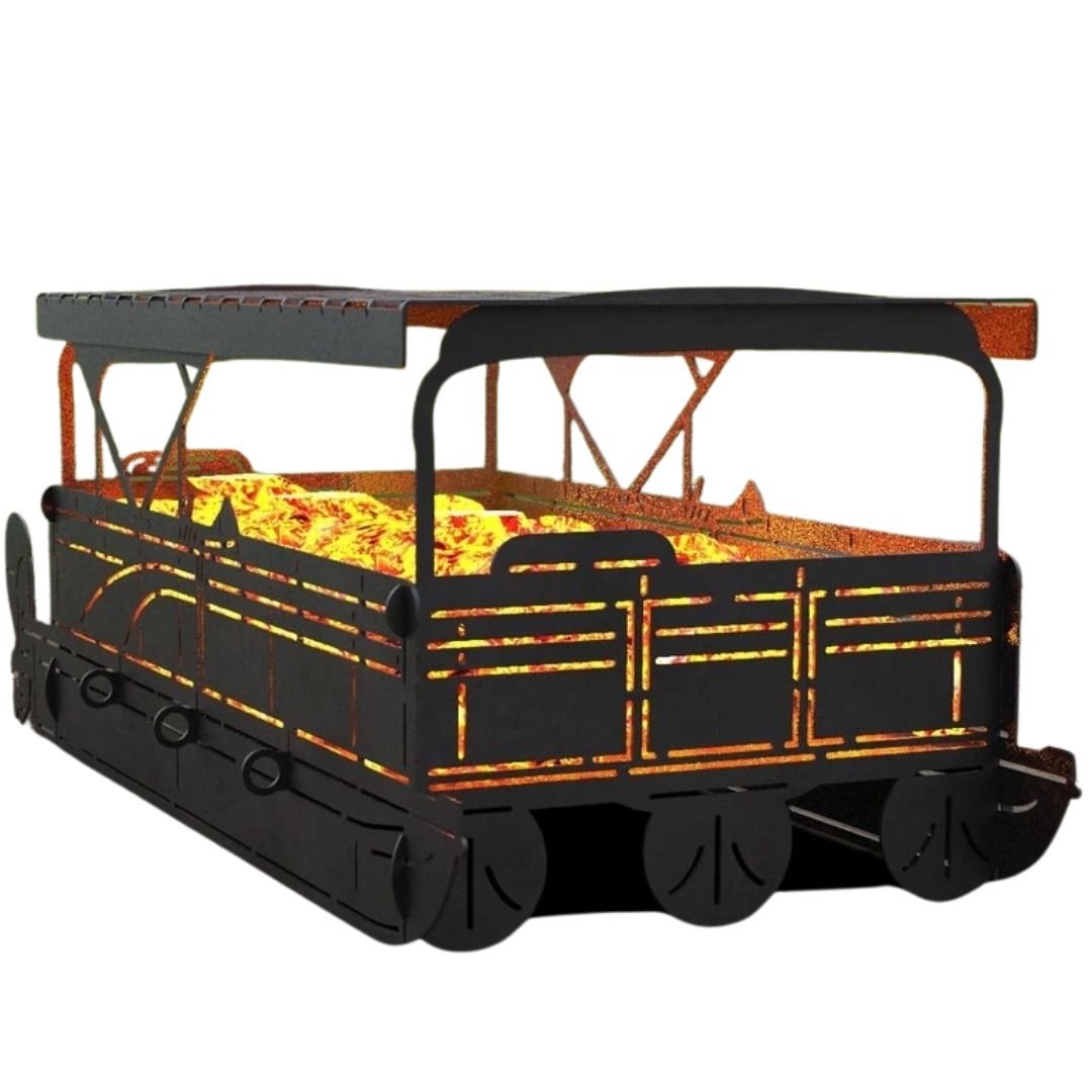 Мангал-гриль Carino Понтонний катер розбірний 999х428х384 мм, метал 3 мм без покриття