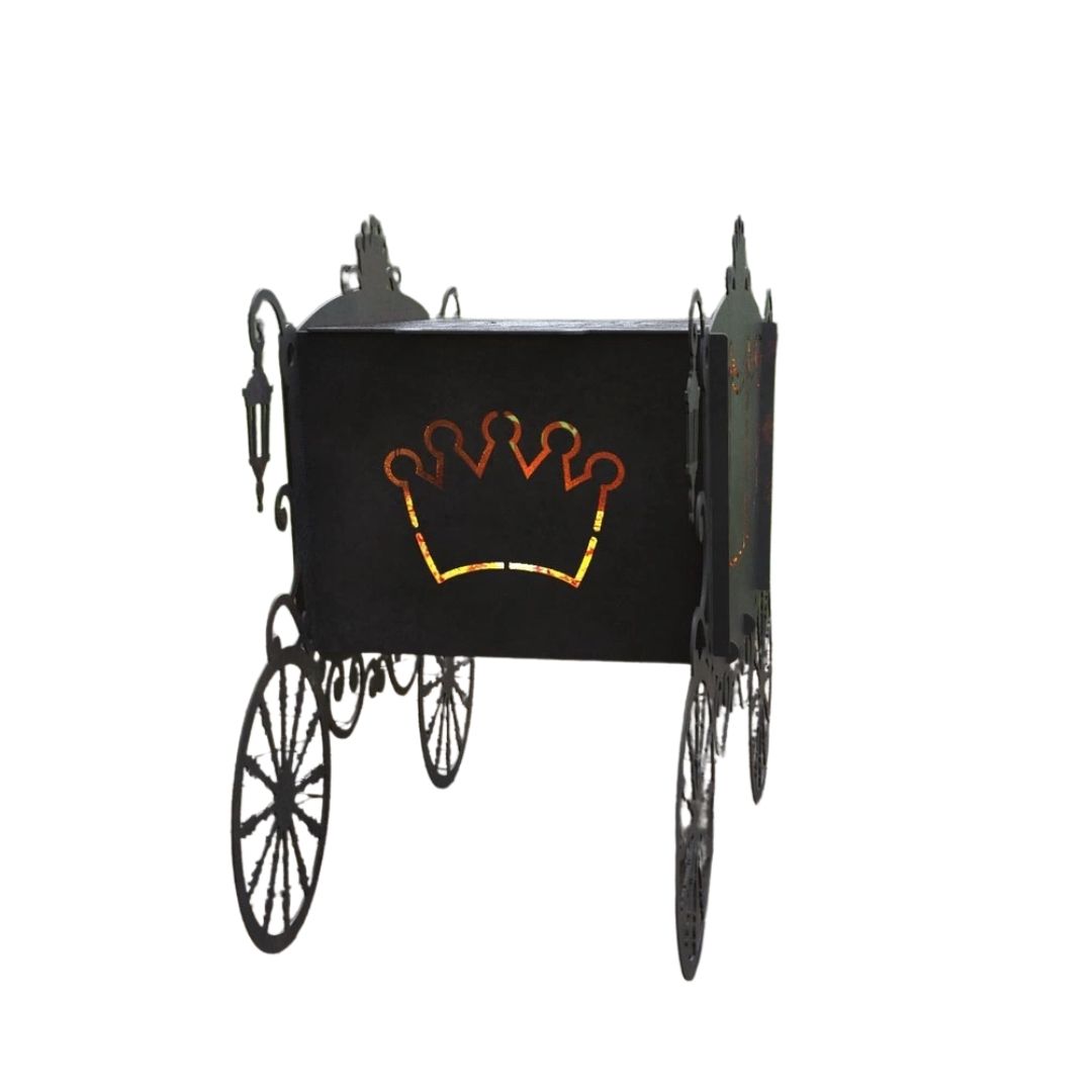 Мангал-гриль Carino Карета V2 разборной 964х440х722 мм, металл 3 мм без покрытия