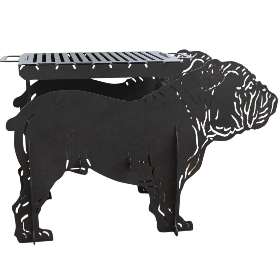 Мангал-гриль Carino Англійський Бульдог розбірний 770х410х508 мм, метал 3 мм без покриття