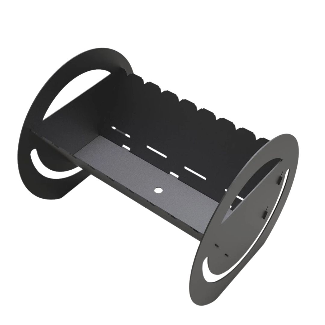 Мангал-гриль Carino Round розбірний 500х416х389 мм, метал 3 мм без покриття