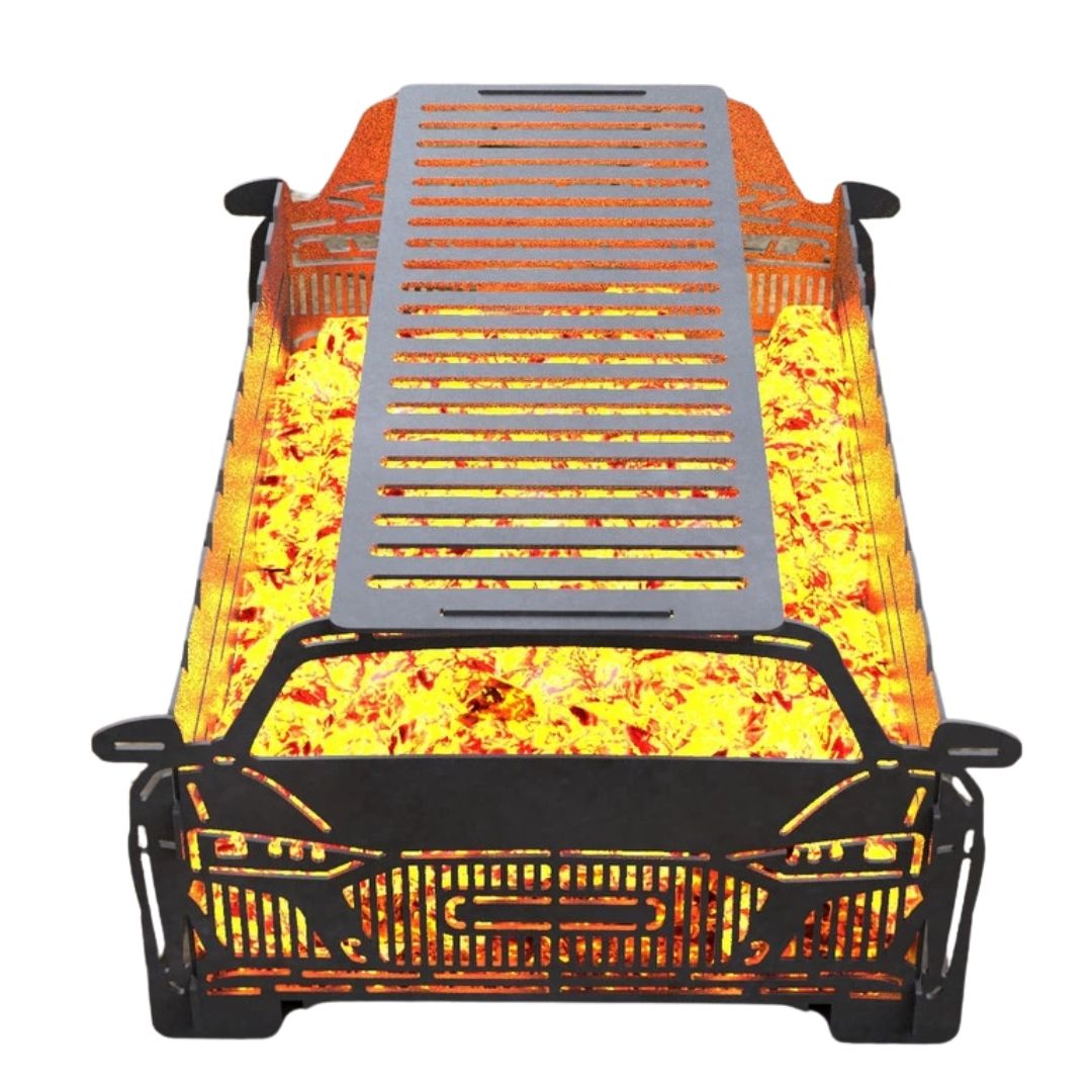 Мангал-гриль Carino Автомобіль №1 розбірний 550х392х275 мм, метал 3 мм без покриття