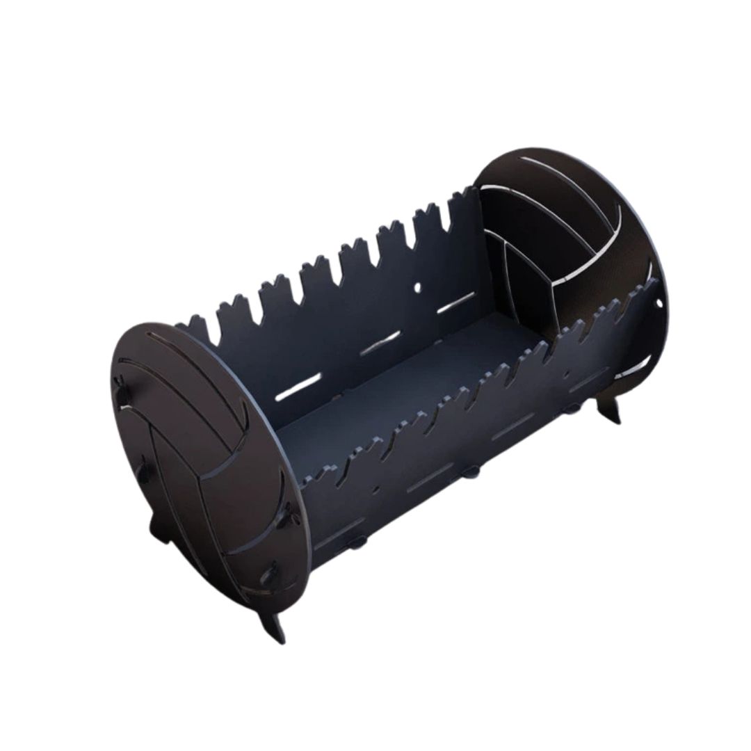 Мангал-гриль Carino Волейбол розбірний 530х300х300 мм, метал 3 мм без покриття