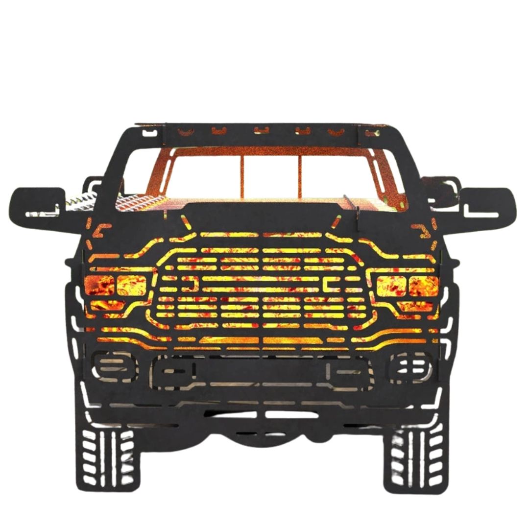 Мангал-гриль Carino Автомобіль №2 розбірний 658х566х490 мм, метал 3 мм без покриття