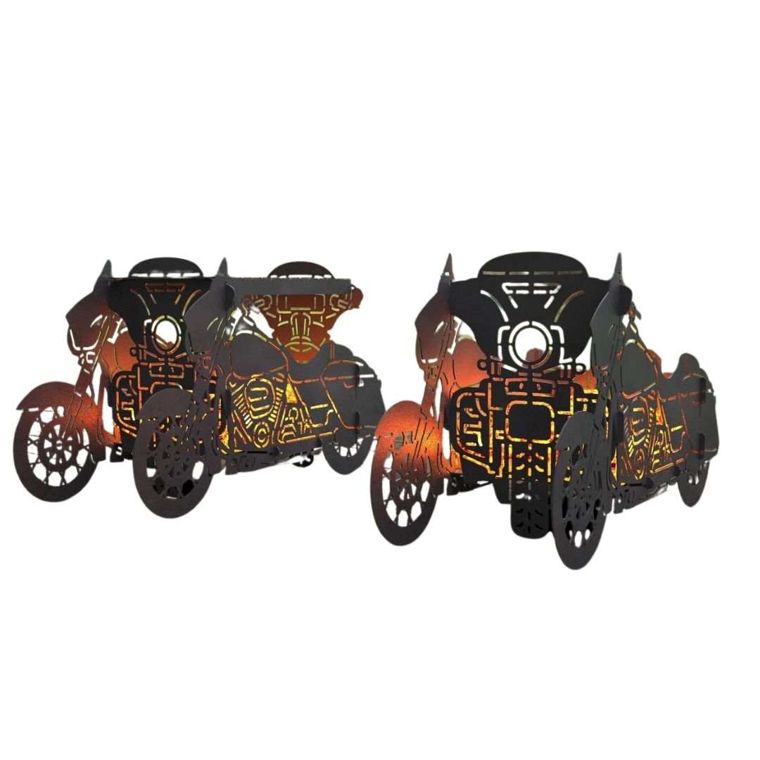 Мангал-гриль Carino Мотоцикл 2 в1 №2 розбірний 1000х355х558 мм, метал 3 мм без покриття