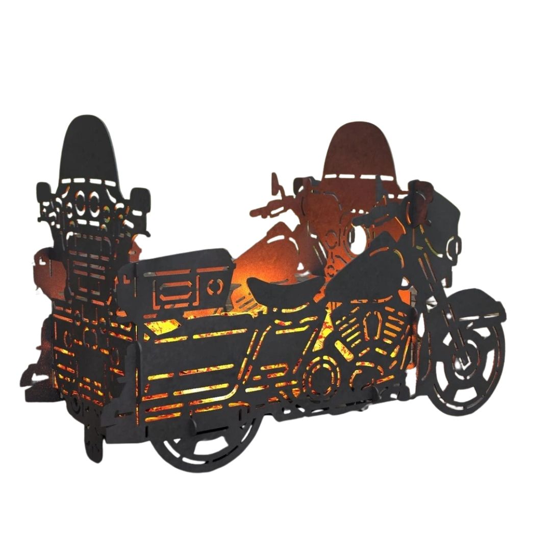 Мангал-гриль Carino Мотоцикл №3 розбірний 784х277х500 мм, метал 3 мм без покриття